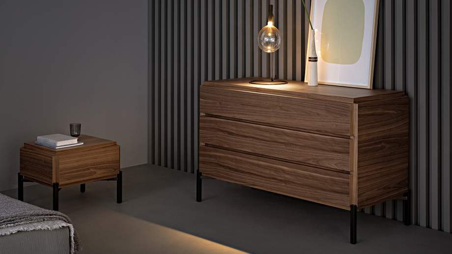 Bonaldo Groove Bed Side Table