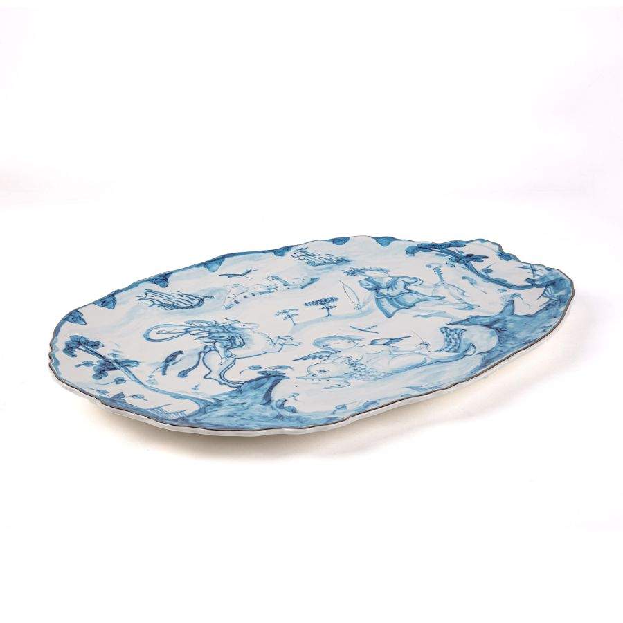 Seletti Classics on Acid Serving Dish Tray
