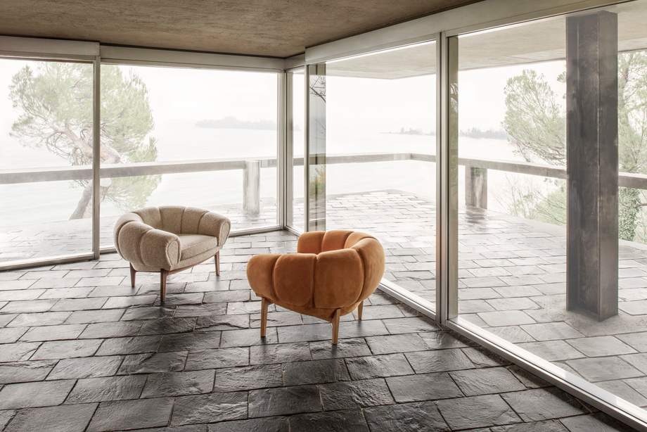 Gubi Croissant Lounge Chair