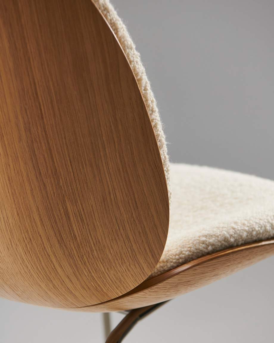 Gubi Beetle Bar Chair 3D Veneer 