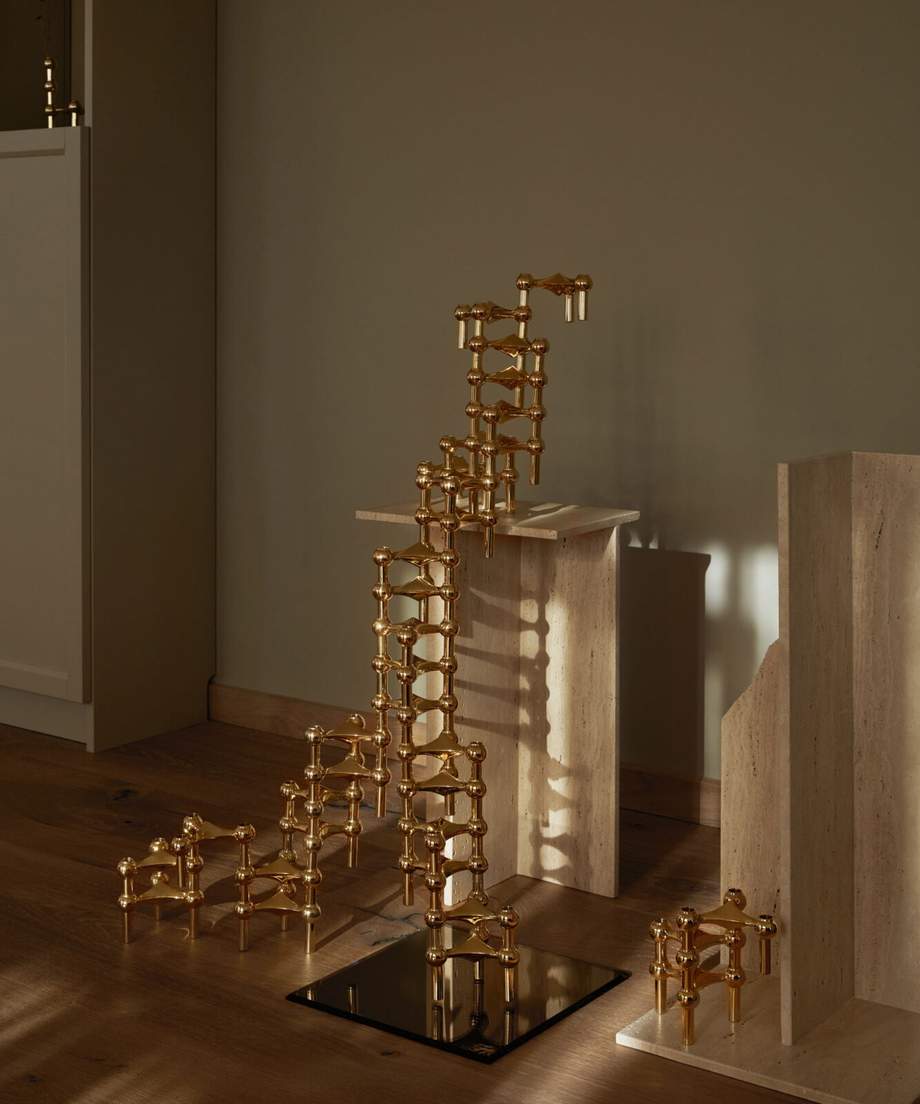 STOFF Nagel Candle Holder