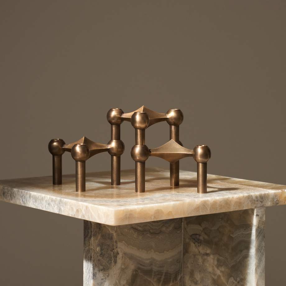 STOFF Nagel Candle Holder