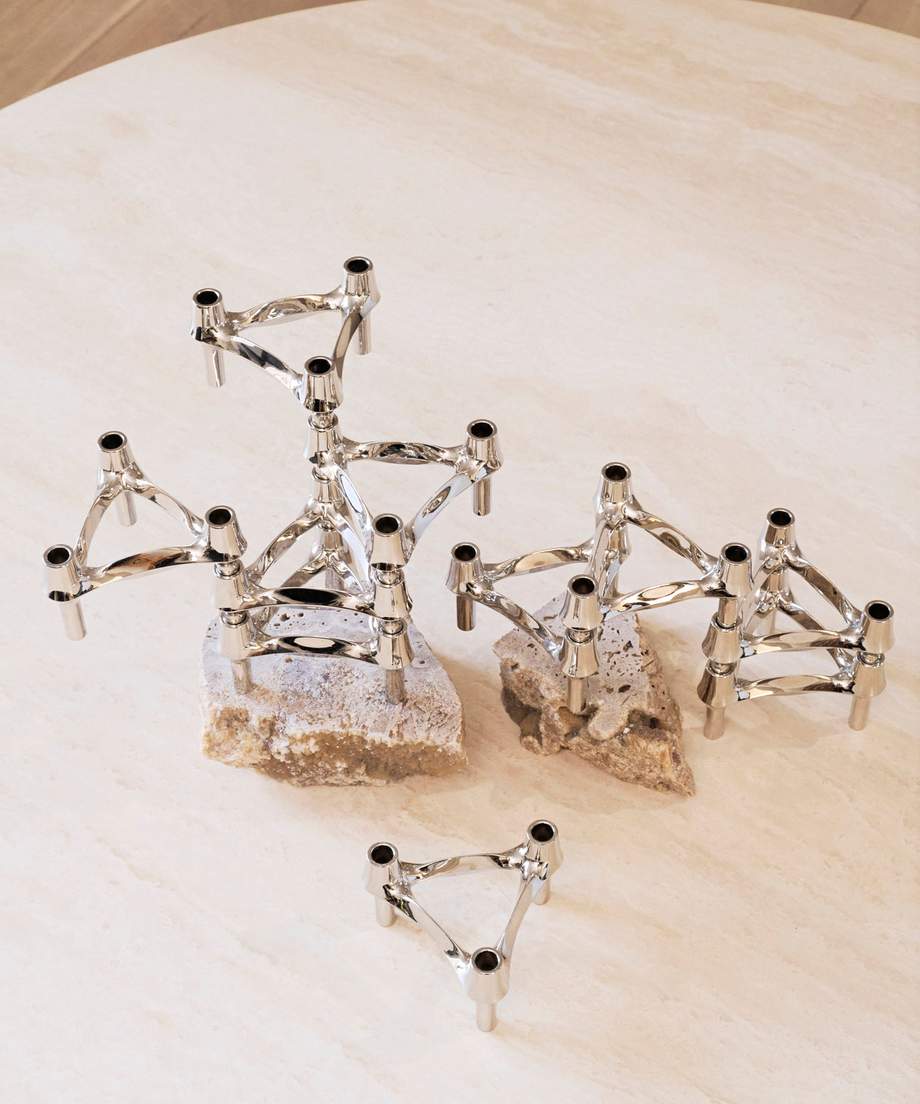 STOFF Nagel Candle Holder