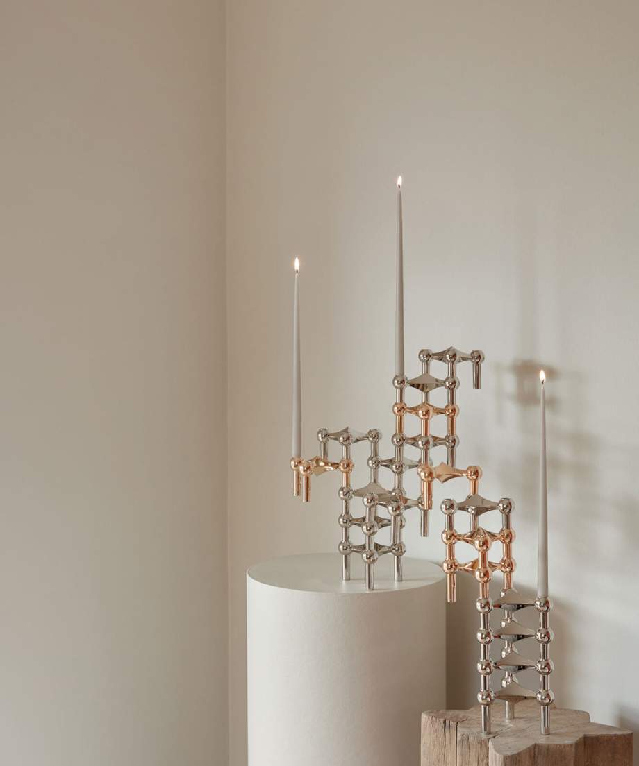 STOFF Nagel Candle Holder