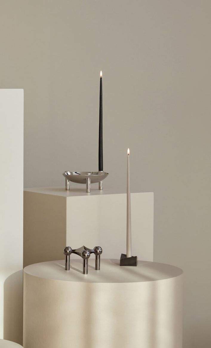 STOFF Nagel Taper Candles Box with 6 pcs