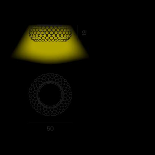 Foscarini Caboche Plus Ceiling Lamp 