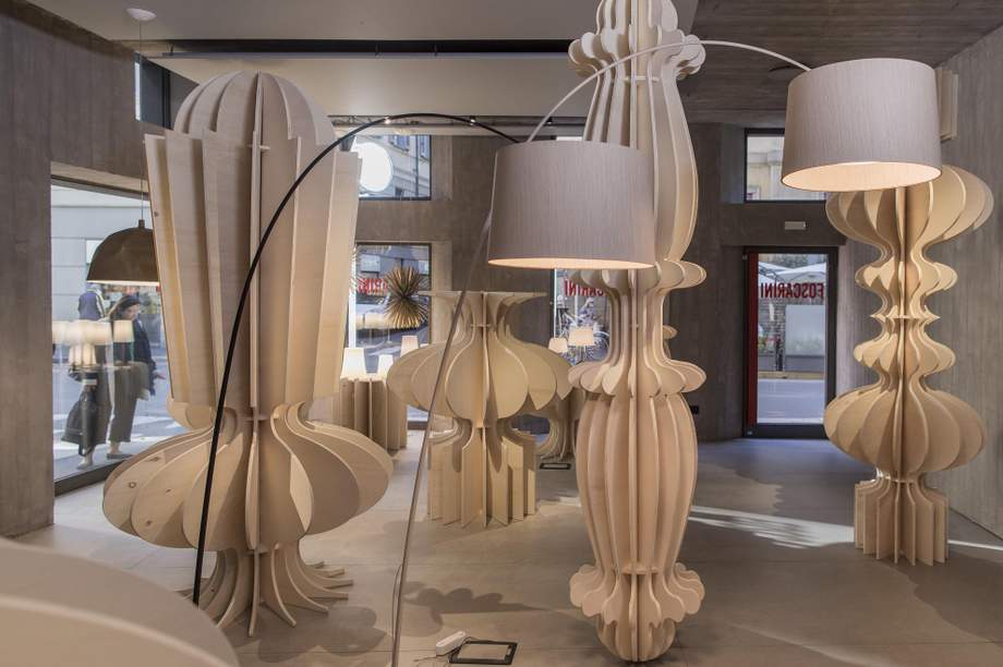 Foscarini Twiggy Wood Floor Lamp