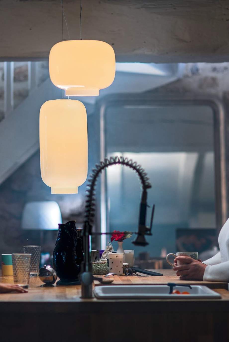 Foscarini Chouchin Bianco Suspension Lamp