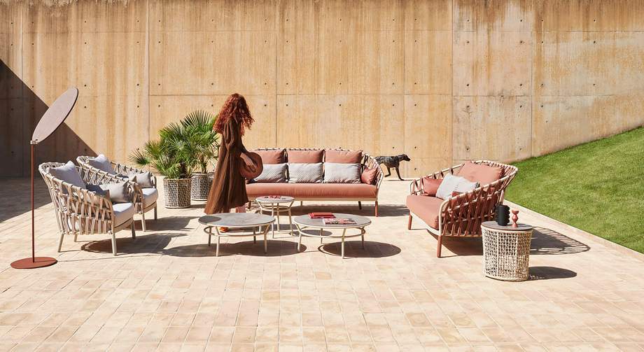 Varaschin Emma Cross Sofa