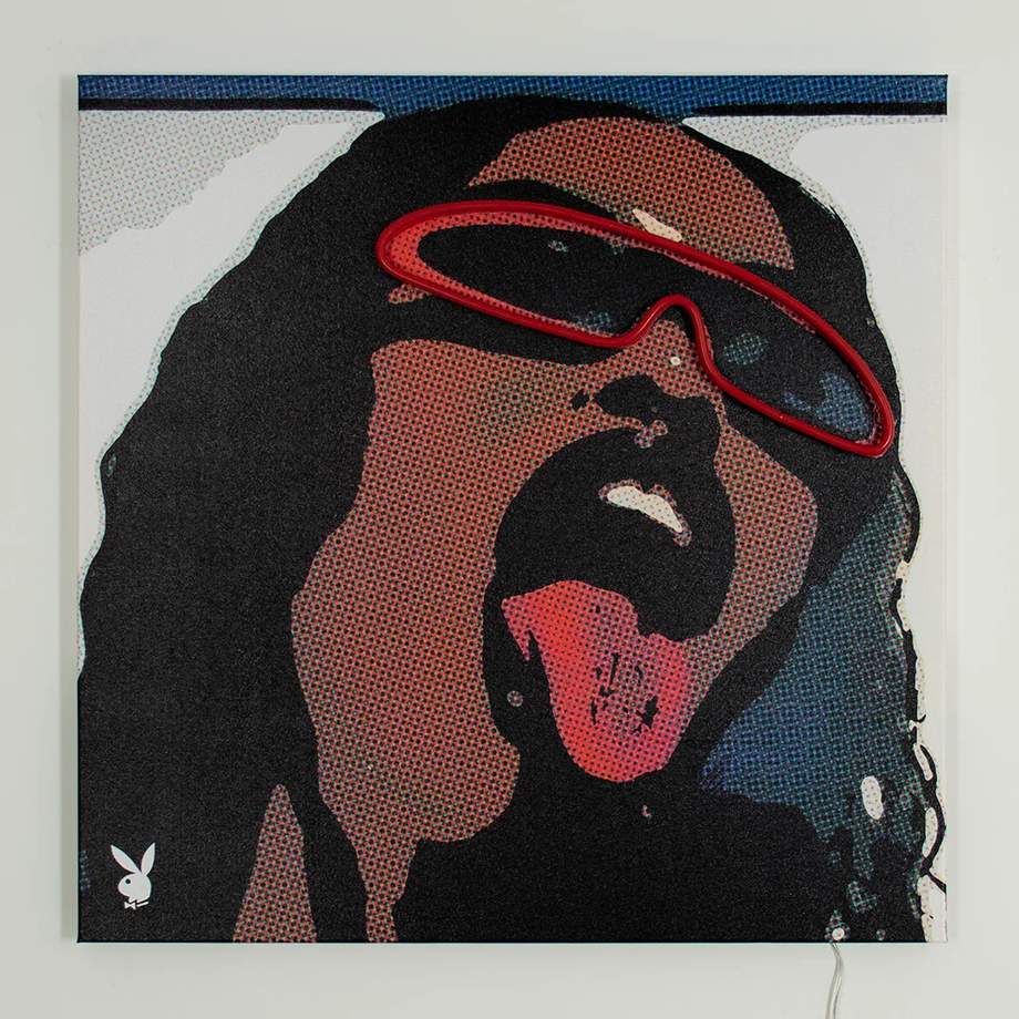 Playboy X "Pop Girl" Wall Artwork Led