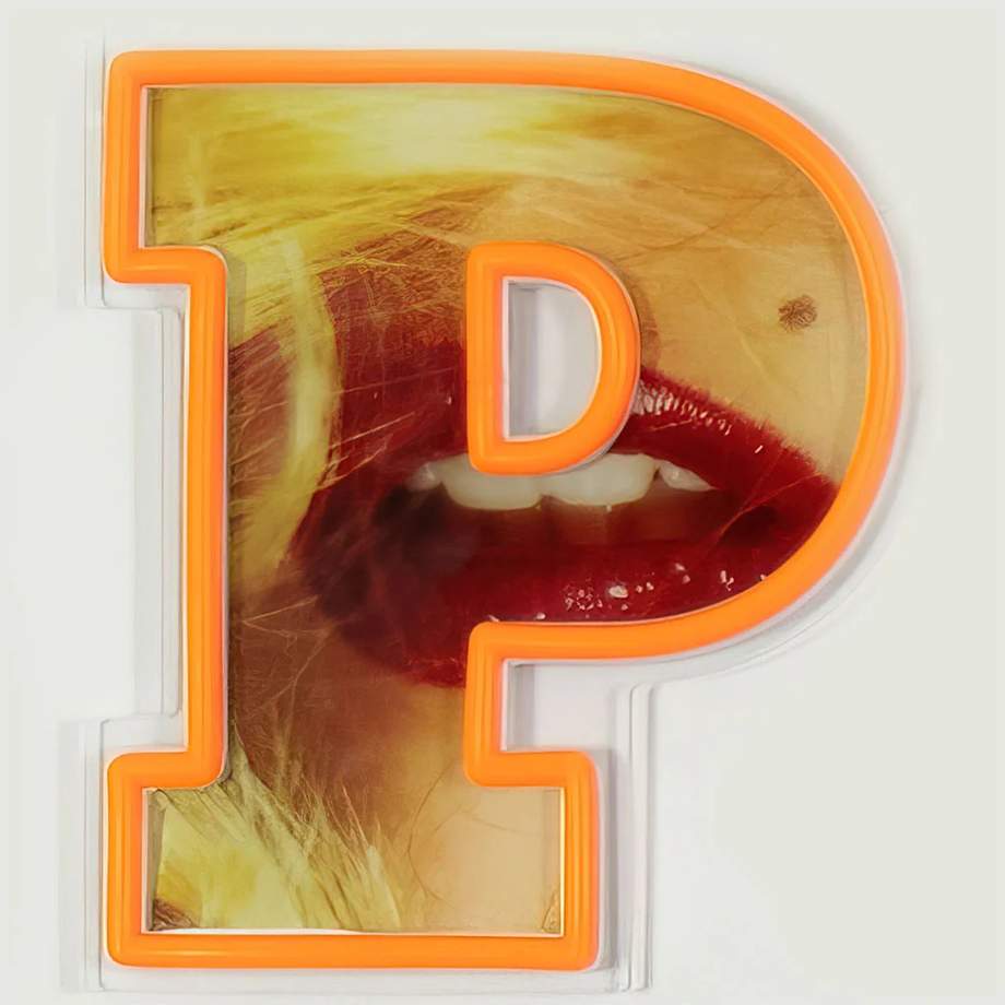 Playboy X "Playboy Wordmark" LED Wall Mountable Neon