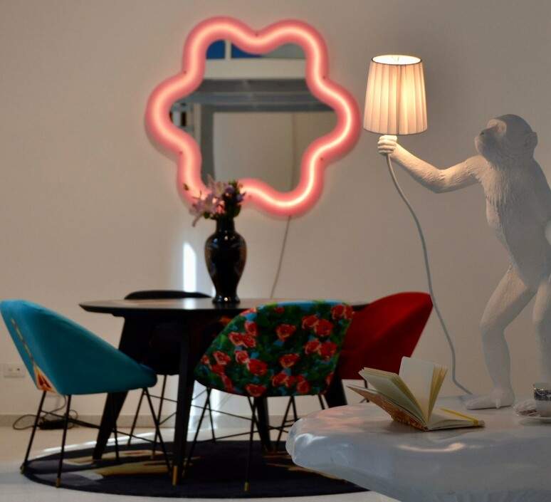 Seletti Supercurve Mirror Flower
