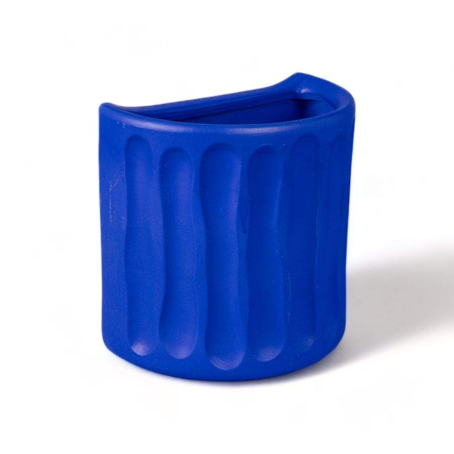 Seletti Magna Graecia Terracotta Wall Vase Dorico Blue