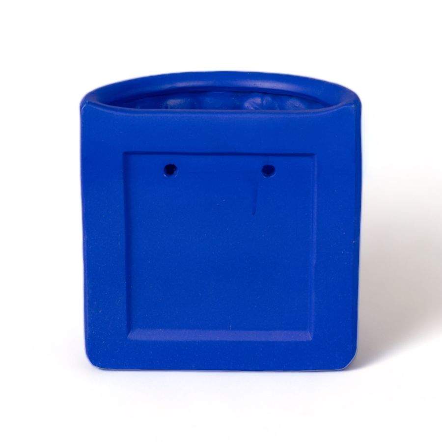 Seletti Magna Graecia Terracotta Wall Vase Dorico Blue