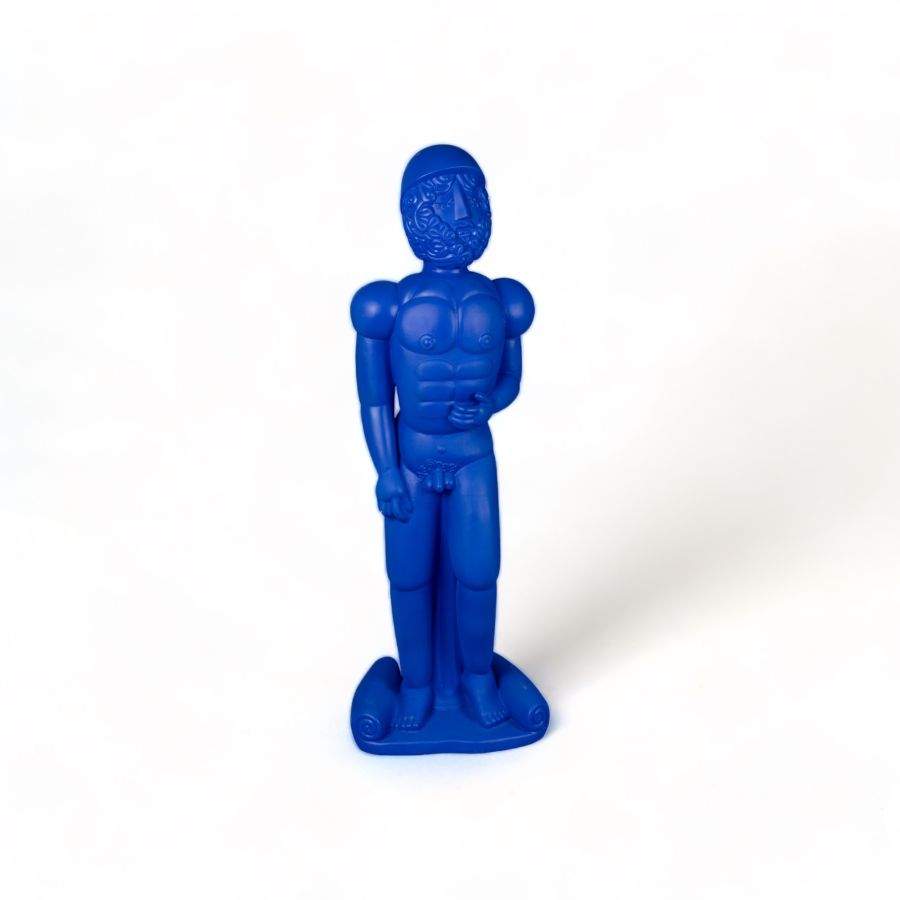 Seletti Magna Graecia Terracotta Bronzo Helmet Blue