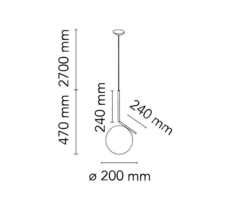 Flos IC Suspension Lamp