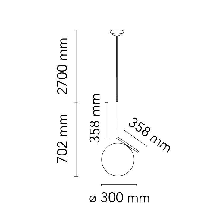 Flos IC Suspension Lamp
