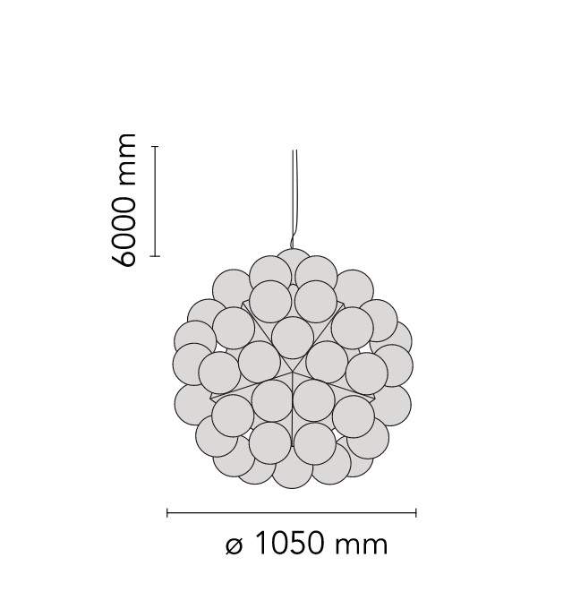 Flos Taraxacum 88 Suspension Lamp