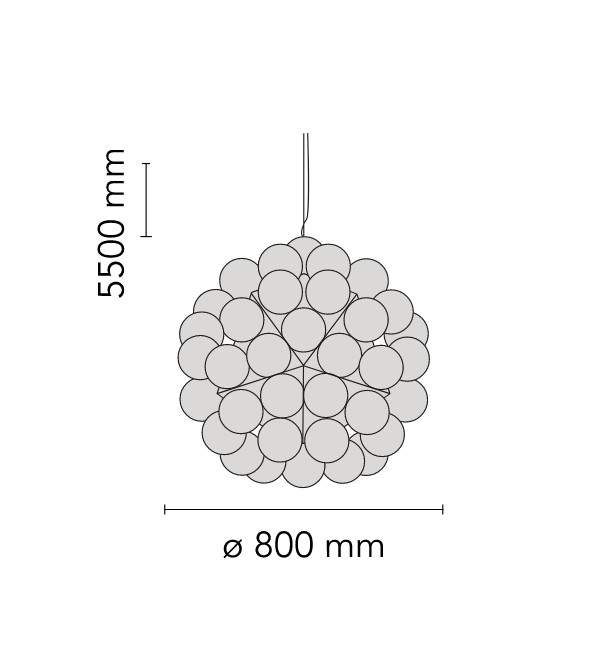 Flos Taraxacum 88 Suspension Lamp