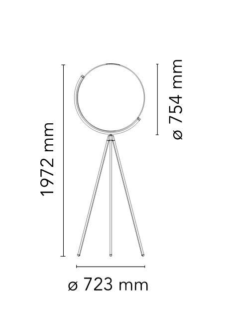 Flos Superloon Floor Lamp