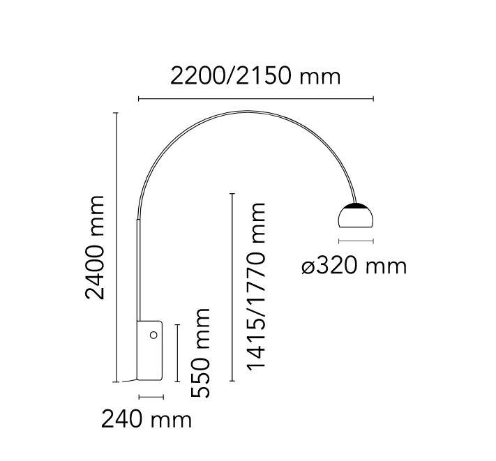 Flos Arco Floor Lamp