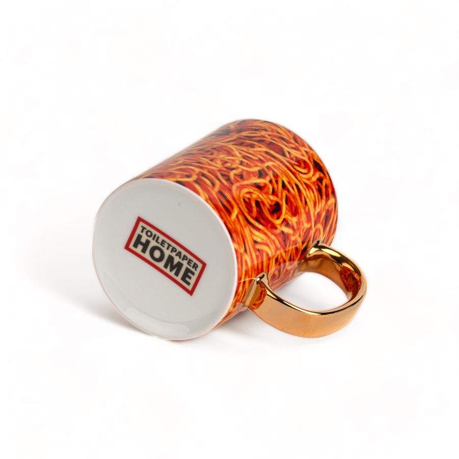 Seletti Toiletpaper Porcelain Mug Spaghetti
