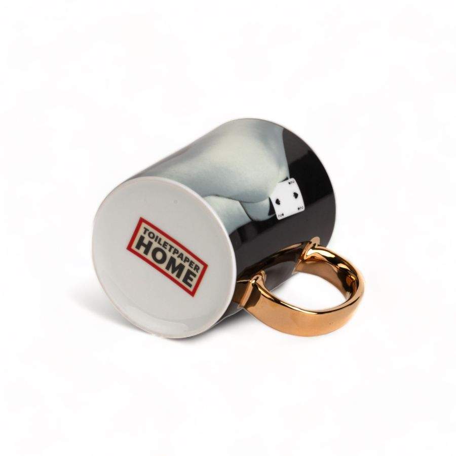 Seletti Toiletpaper Porcelain Mug Two of Spades