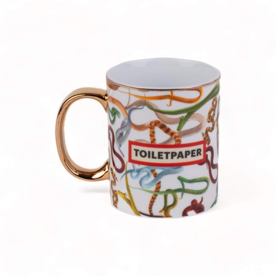 Seletti Toiletpaper Porcelain Mug Snakes