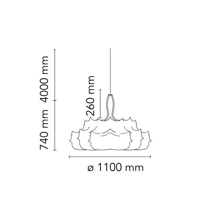 Flos Zeppelin Suspension Lamp
