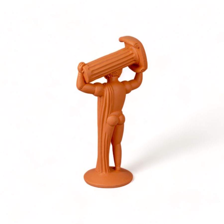 Seletti Magna Graecia Terracotta Statuette Ercole