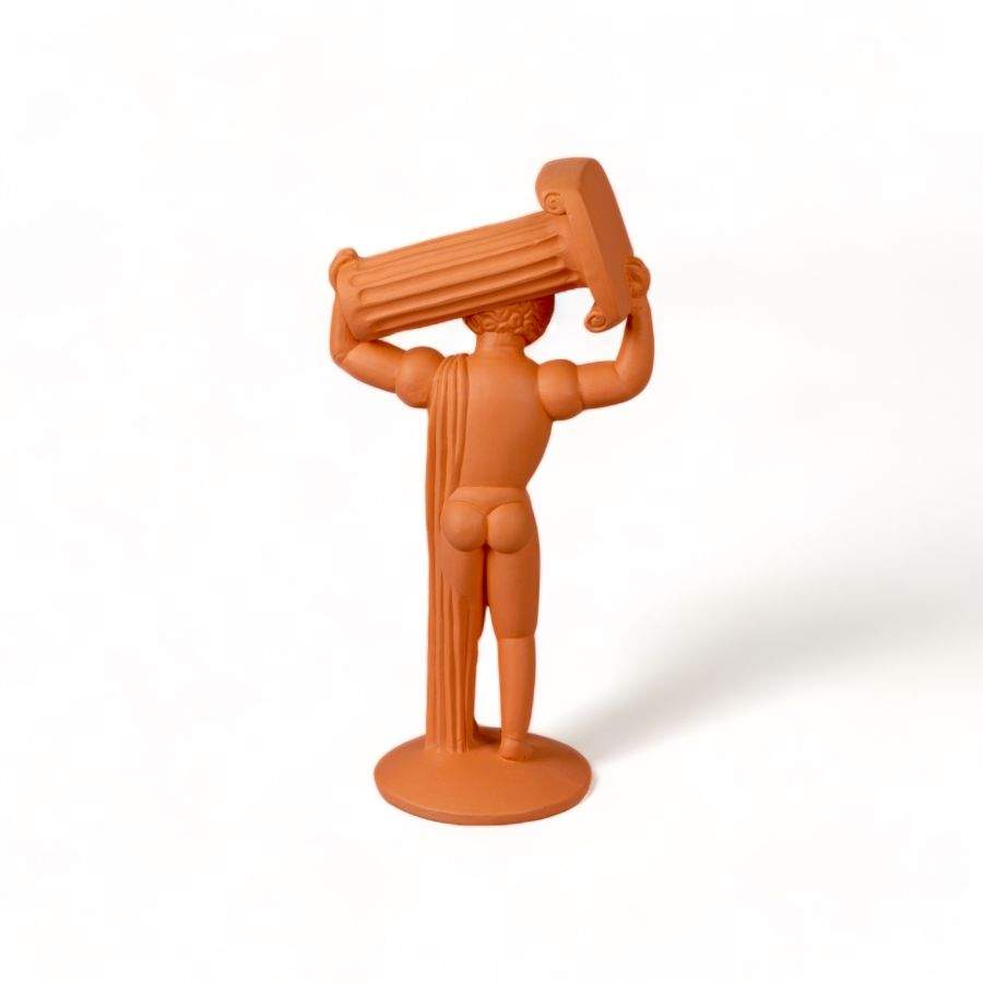 Seletti Magna Graecia Terracotta Statuette Ercole