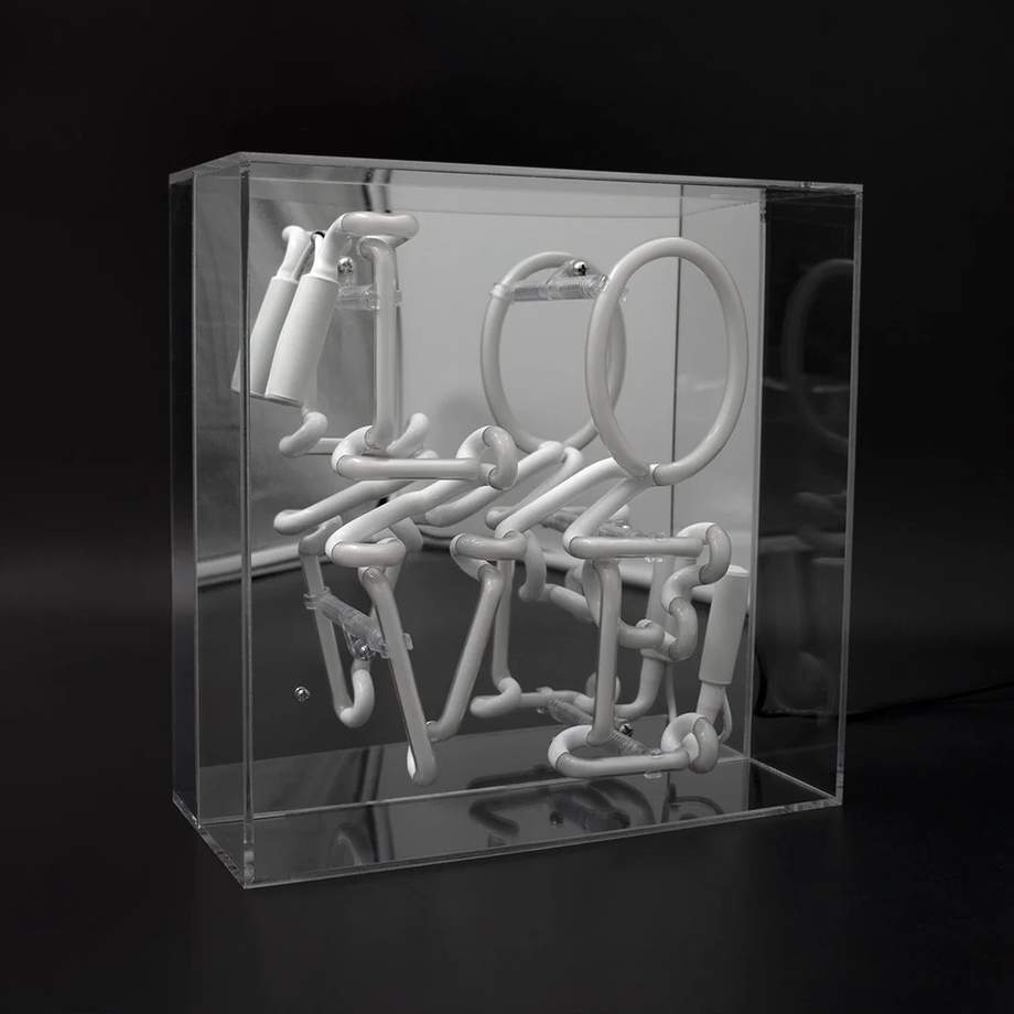 'Love' Neon Box Sign