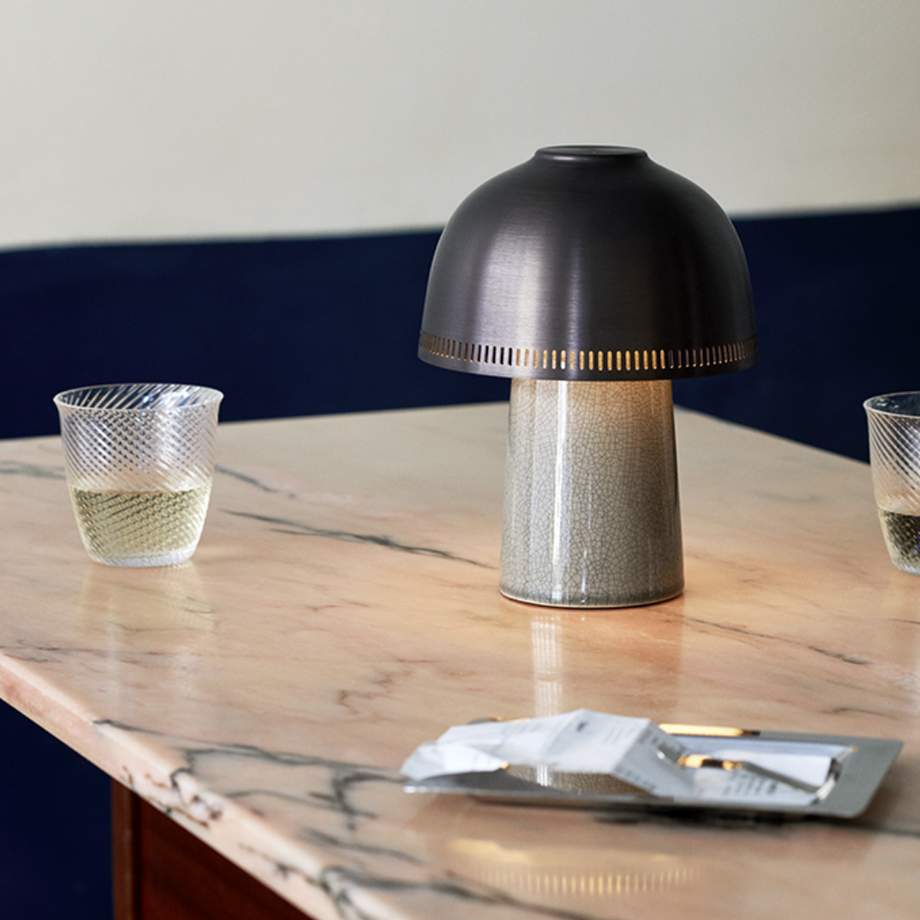 &Tradition Raku Portable Table Lamp