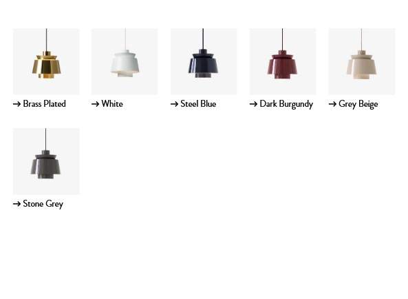 &Tradition Utzon JU1 Pendant Lamp