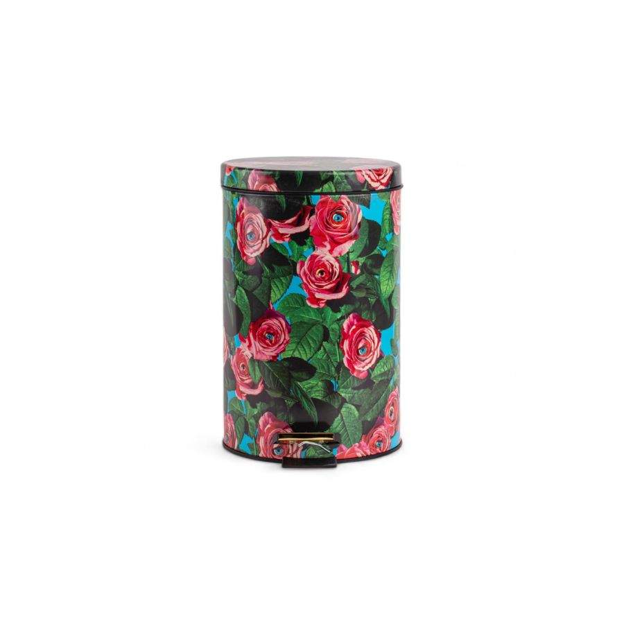 Seletti Toiletpaper Dustbin 12L - Roses