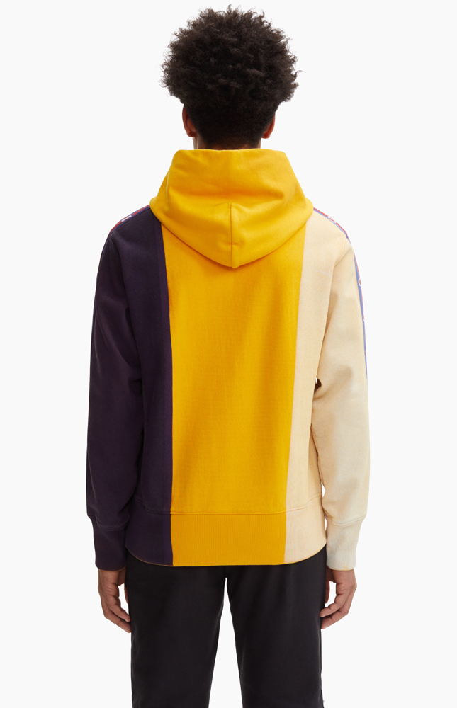 Champion Hand Painted Color Block Hoodie