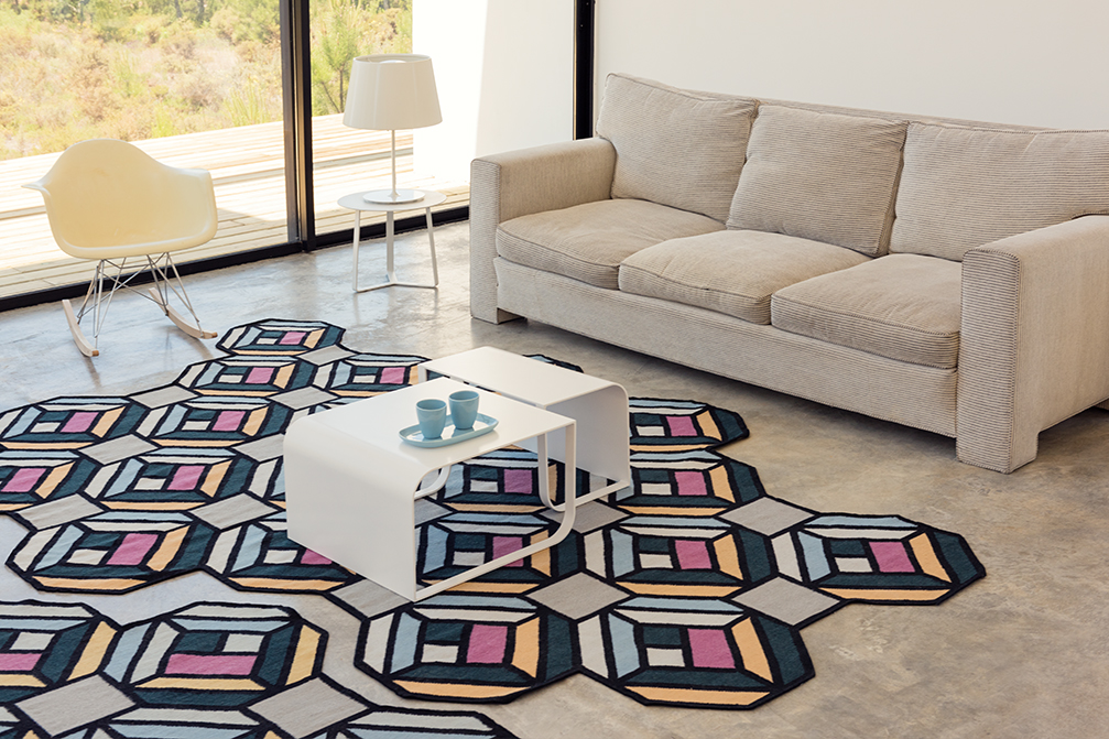 Gan Rugs Parquet Tetragon Rug