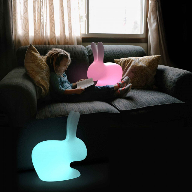 Qeeboo Rabbit Rechargeable Lamp XS