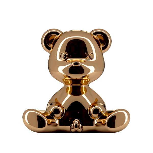 Qeeboo Teddy Boy Lamp Metal Finish