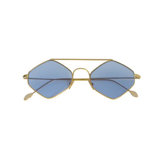 Spektre Rigaut Gold Ancient/Blue Sunglasses