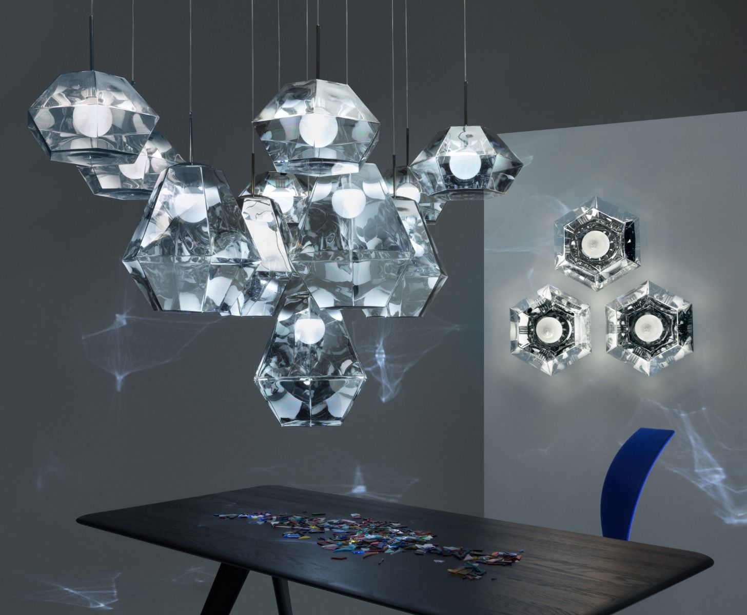 Tom Dixon Cut Tall Pendant