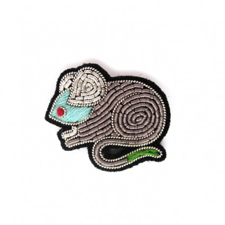 Hand-Embroidered Mouse Pin